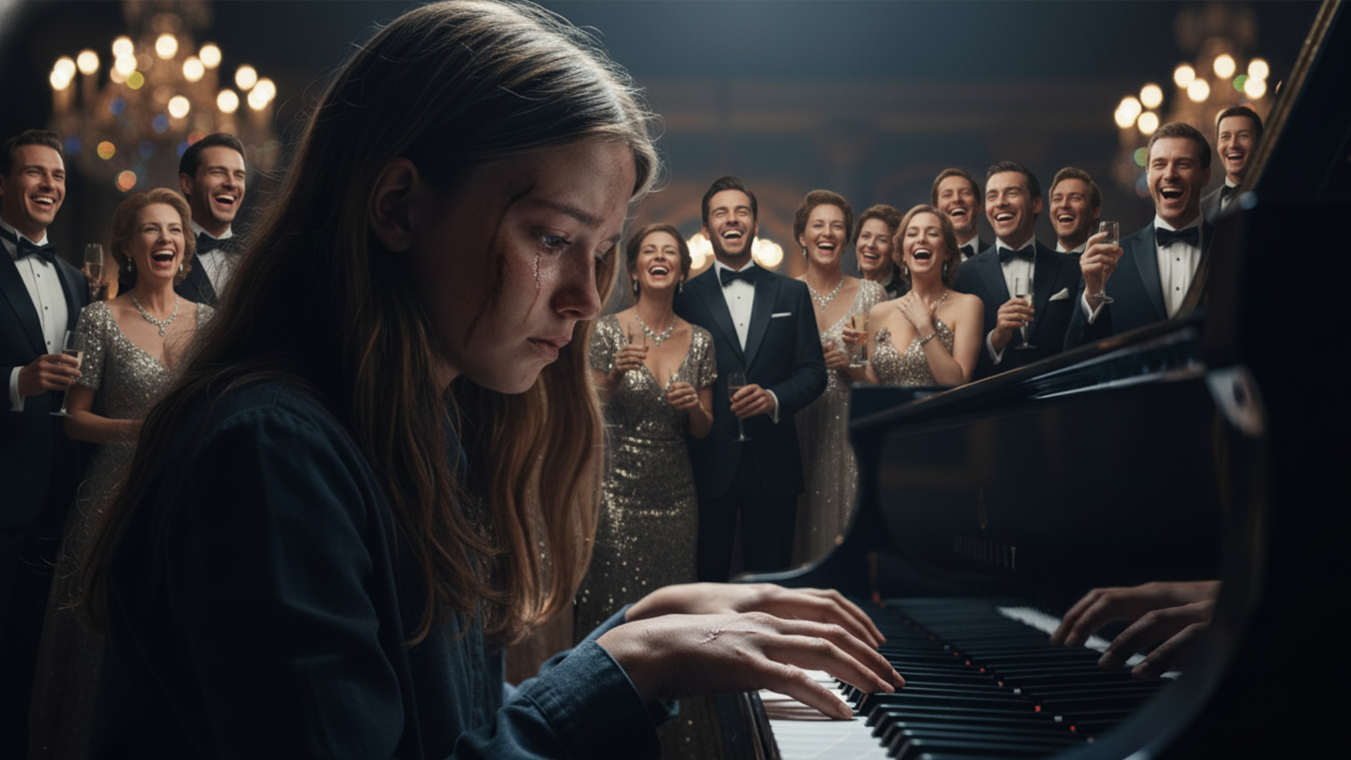 Homeless Girl Plays Piano at Charity Gala. Billionaire Host Demanded Her Arrest Minutes Later.